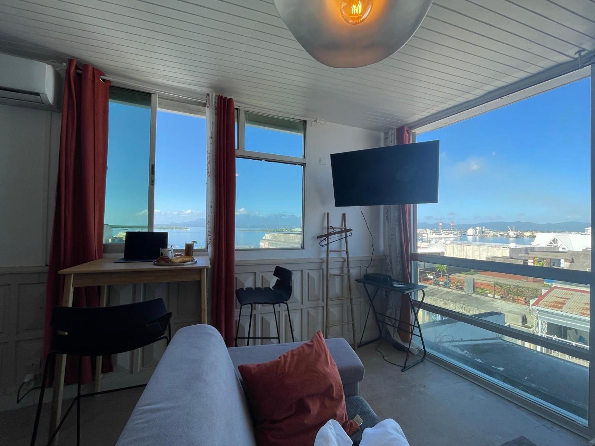 Penthouse Seaside 10 Min Port, Croisiere Et Aeroport Pointe-à-Pitre Exterior foto